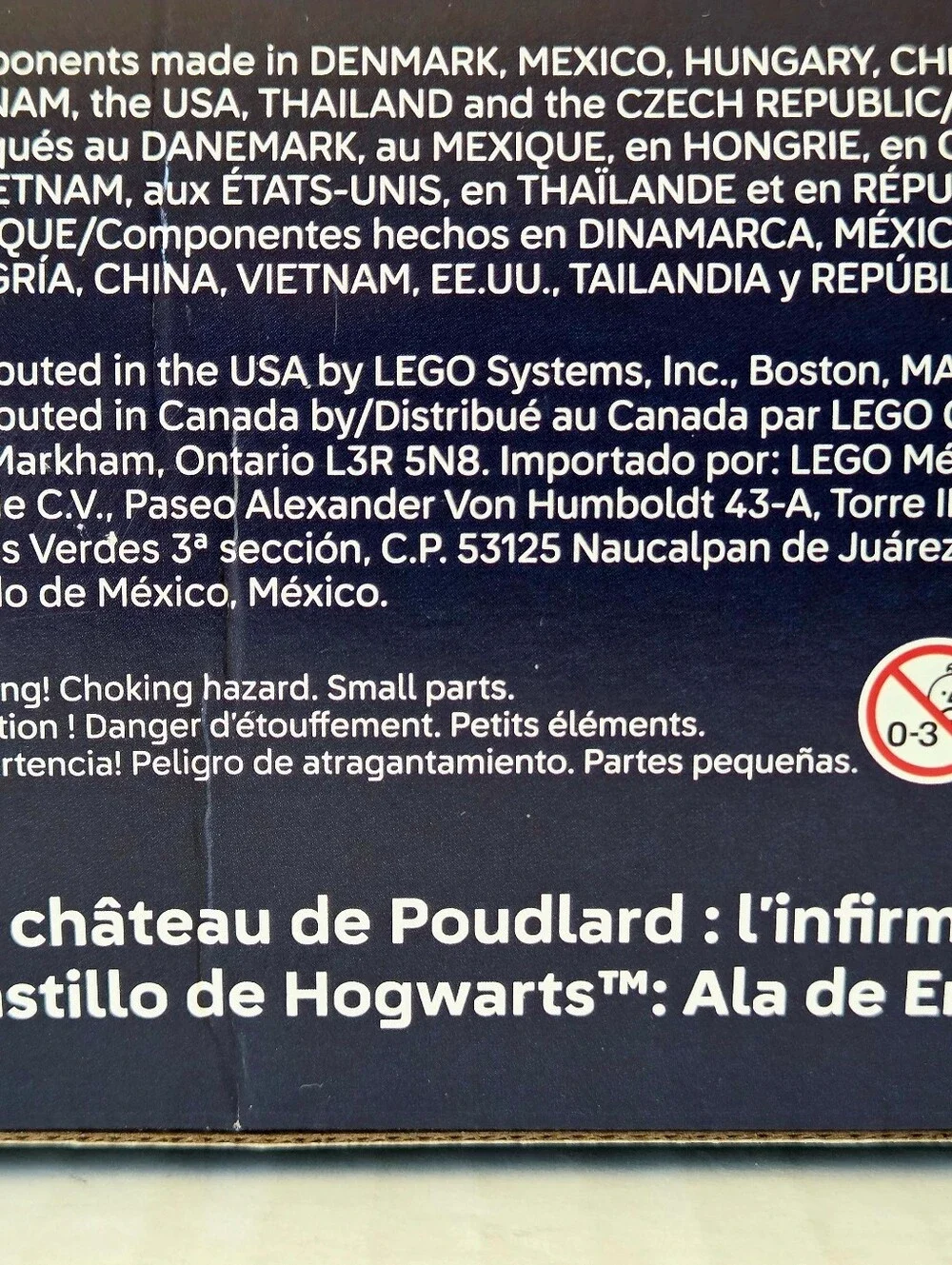 LEGO Harry Potter Hogwarts Castle Hospital Wing 76463 Building Toy 907 Piece NIB